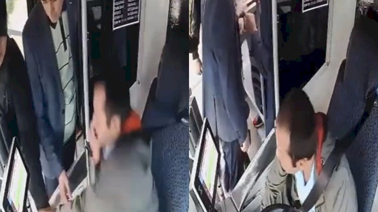 Avtobus sürücüsünü döyən şəxs SAXLANILDI